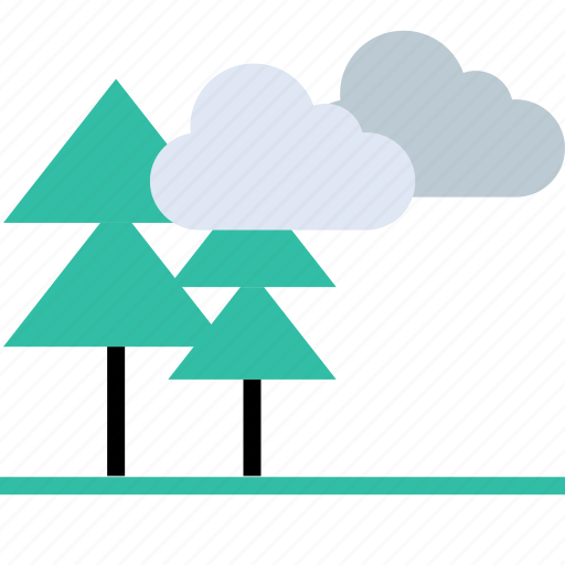 Cloud, ecology, environment, nature, outside, tree icon - Download on Iconfinder