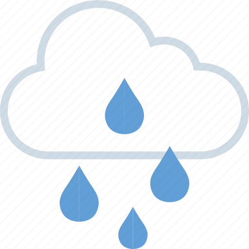 Cloud, drop, rain, raining, water, weather icon - Download on Iconfinder