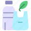 eco, ecology, friendly, nature, bottle, bag, carry, water, product 