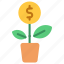 eco, nature, soil, hand, protection, dollar, money, plant, investment 
