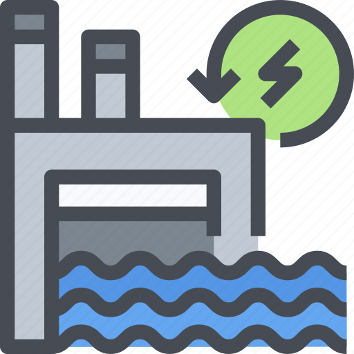 Battery, ecology, electricity, energy, factory, industry, power icon - Download on Iconfinder