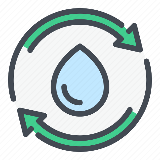 Drop, eco, ecology, environment, nature, recycle, water icon - Download on Iconfinder