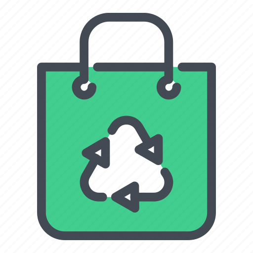 Bag, eco, ecology, environment, nature, recycle, recycling icon - Download on Iconfinder