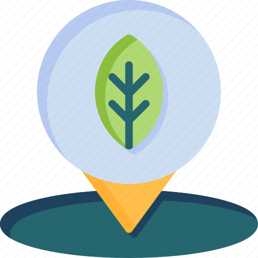 Location, eco, map, green, nature icon - Download on Iconfinder