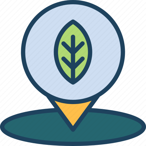 Location, eco, map, green, nature icon - Download on Iconfinder