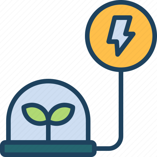 Plant, power, electricity, nuclear, energy icon - Download on Iconfinder