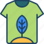 tshirt, plant, leaf, nature, environment 