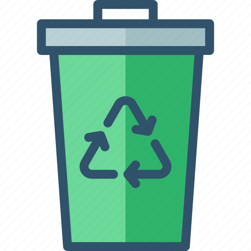 Bin, can, garbage, recycle, recycling, trash icon - Download on Iconfinder
