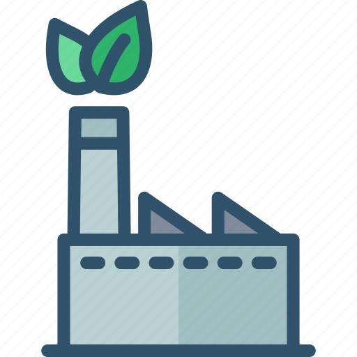 Eco, factory, green, industry icon - Download on Iconfinder