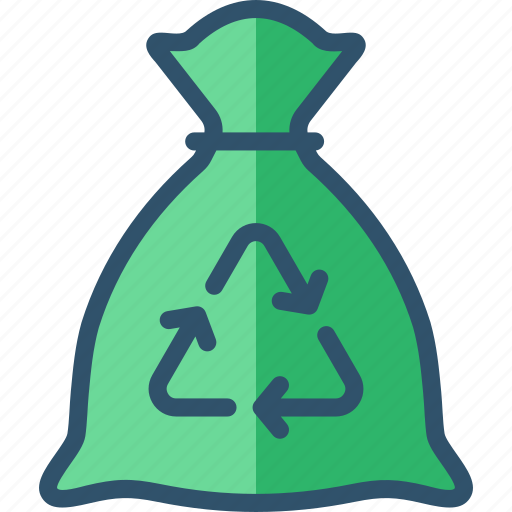 Bag, garbage, recycle, recycling, sack, trash icon - Download on Iconfinder