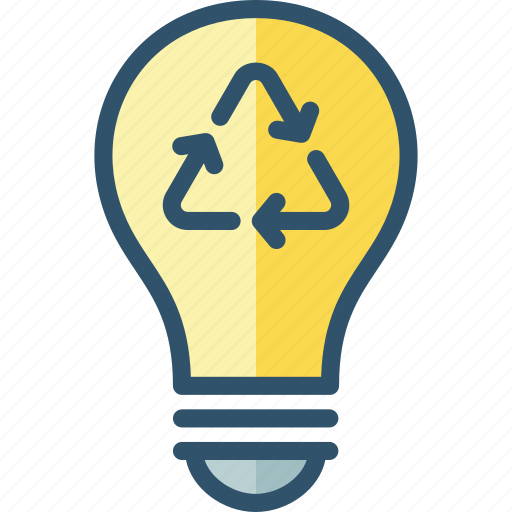 Bulb, energy, light, recycle, recycling icon - Download on Iconfinder