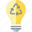 bulb, energy, light, recycle, recycling 