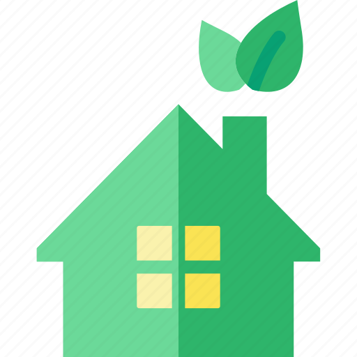 Eco, green, house, passive icon - Download on Iconfinder