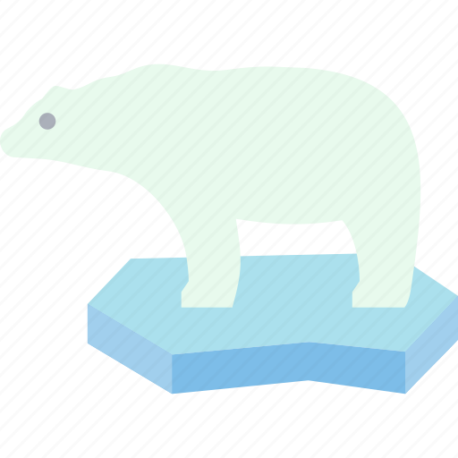 Bear, global warming, iceberg, polar icon - Download on Iconfinder