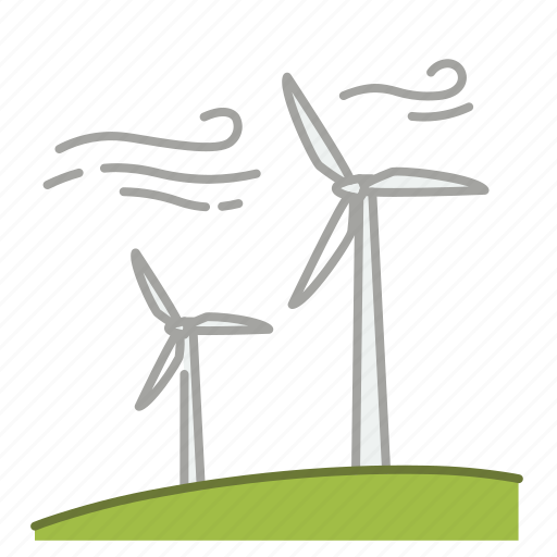 Eco, ecology, environment, mill, turbine, wind icon - Download on Iconfinder