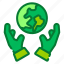 earth, eco, globe, green, safe 