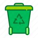 bin, eco, ecology, trash, waste