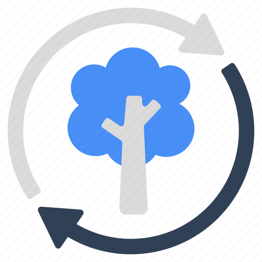 Tree update, tree refresh, tree reprocess, nature, ecology icon - Download on Iconfinder
