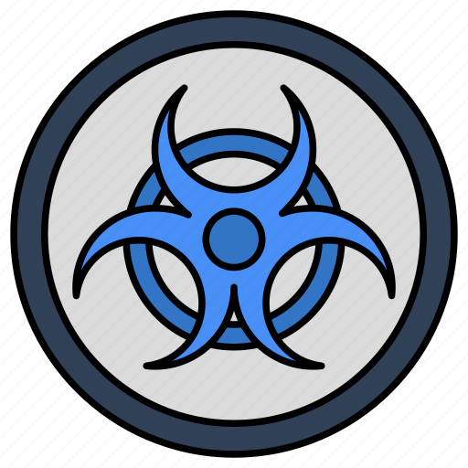 Biohazard sign, biohazard symbol, nuclear sign, nuclear symbol, radioactive caution icon - Download on Iconfinder