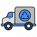 eco truck, vehicle, automobile, automotive, transport