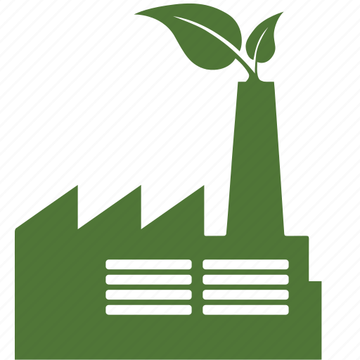 Building, eco, ecology, factory, industry, nature, plant icon - Download on Iconfinder