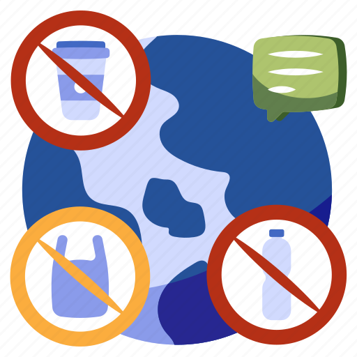 Plastic prohibition, no plastic, no bottle, plastic ban, plastic forbidden icon - Download on Iconfinder