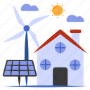 renewable energy, clean energy, renewable power, windmill, solar power