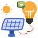 solar idea, innovation, bright idea, creative idea, big idea
