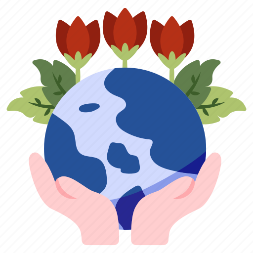 Global flower, global floweret, global ecology, global eco, worldwide flower icon - Download on Iconfinder