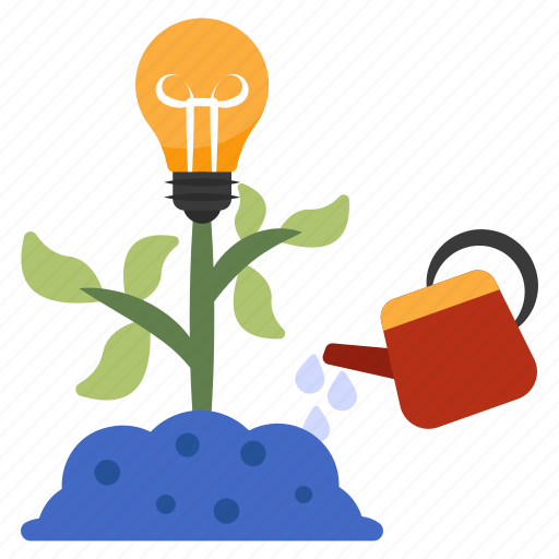 Idea growth, creative idea, innovation, idea nourishment, idea development icon - Download on Iconfinder