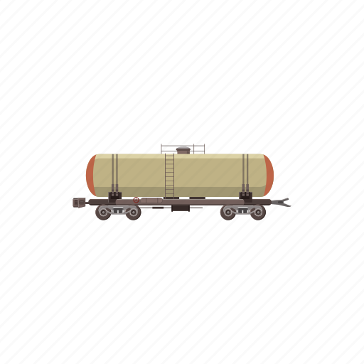 Cargo, cartoon, petroleum, rail, train, transport, transportation icon - Download on Iconfinder