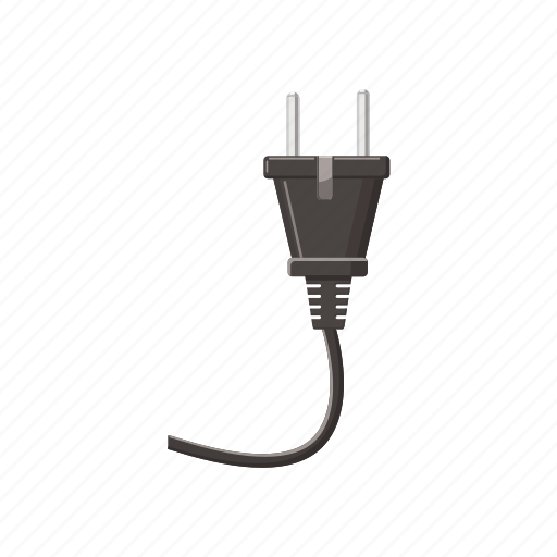 Cable, cartoon, electric, electricity, energy, power, wall icon - Download on Iconfinder