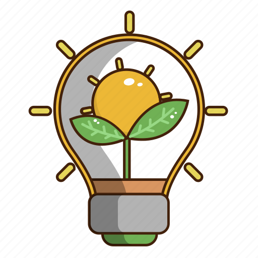 Eco light, ecology, green, nature icon - Download on Iconfinder