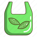 bag, eco, ecology, green, plastic