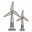 ecology, green, wind, wind energy, windmill 