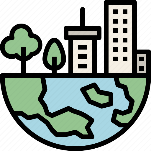 City, earth, eco, ecology, energy, environment, go green icon - Download on Iconfinder