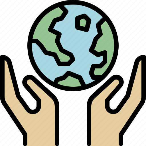 Care, earth, eco, ecology, environment, hand, save the earth icon - Download on Iconfinder