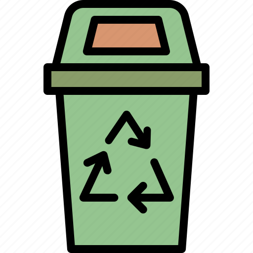 Bin, eco, ecology, environment, recycle, trash icon - Download on Iconfinder