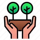 ecology, forest, hand, nature, save, tree