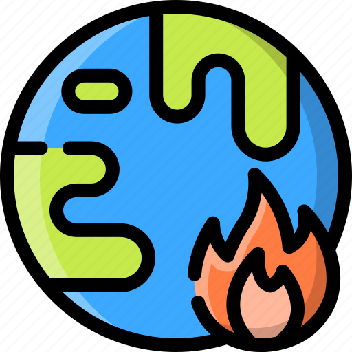 Global warming, earth, ecology, climate, pollution, heat, climate change icon - Download on Iconfinder
