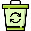 recycle bin, trash, recycle, ecology, garbage, bin, waste, recycling, dustbin