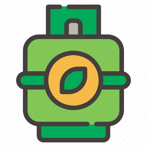 Eco, gas, cylinder, fuel, petrol, energy, tank icon - Download on Iconfinder