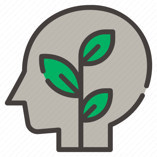 Eco, head, ecology, nature, mind, think, environment icon - Download on Iconfinder