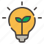 eco, light, bulb, lamp, ecology, green, energy 