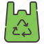 plastic, bag, environment, ecology, recycle, shopping bag, eco 