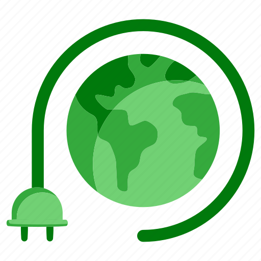 Earth, ecology, energy, globe, planet, plug, world icon - Download on Iconfinder