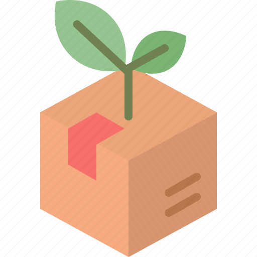 Box, delivery, eco, ecology, friendly, package, product icon - Download on Iconfinder