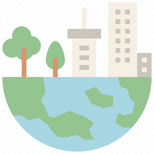 City, earth, eco, ecology, environment, planet, world icon - Download on Iconfinder