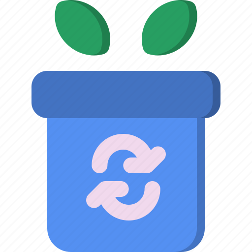 Renewable, ecology, green, environment, earth, trash, eco trash icon - Download on Iconfinder