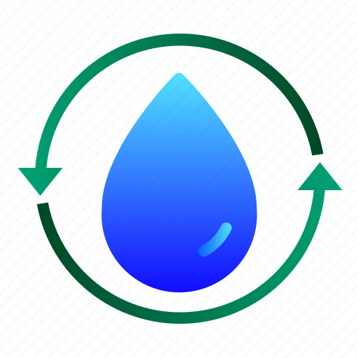 Cycle, ecology, enviroment, recycle, reuse, water icon - Download on Iconfinder